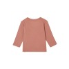 Paarsbruine t-shirt met zwanen - Frehel burlwood